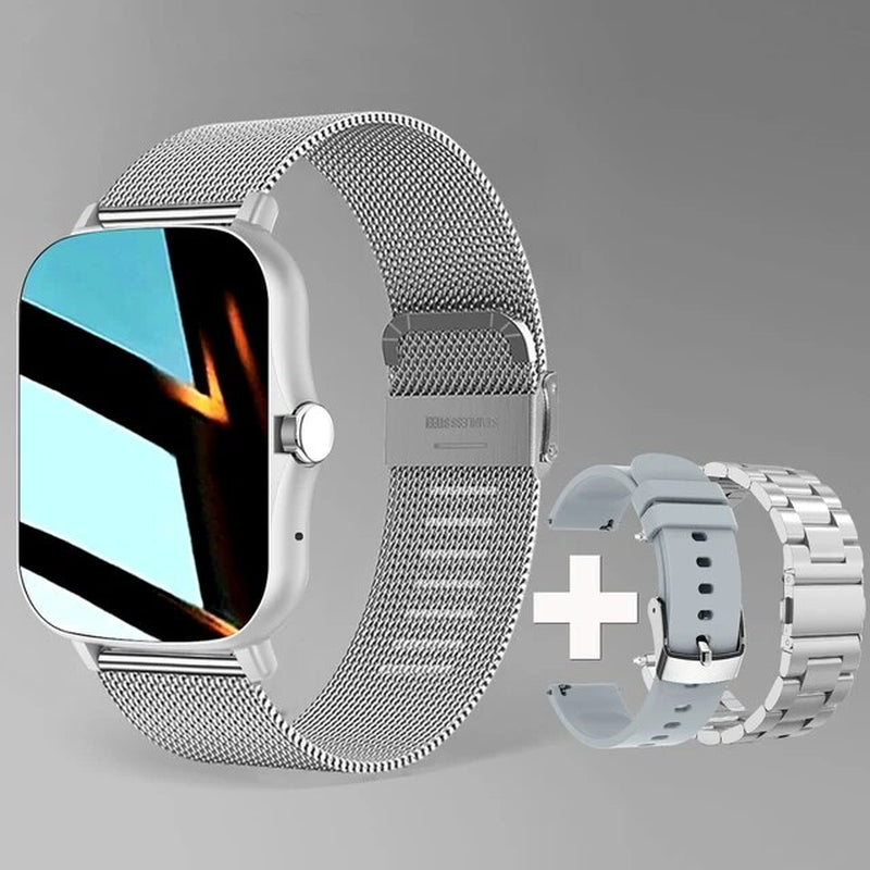 Square Smart Watch Women Men Smartwatch Touch Dial Call Music Smartclock for Android IOS Fitness Tracker Sport Smart-Watch